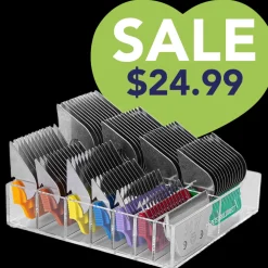 Wide Blades/Combs Guard Holder 11 Clear by PetStore.Direct