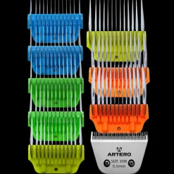 Wide Comb Attachments with #30W Blade Set by Artero