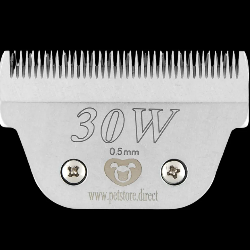Wide Combs Colored Set of 8 (1/8″ through 1″) with 30W blade by PetStore.Direct
