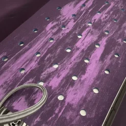 40"x22" SpawMat Tub Mat Mixed Monochromatic Blue/Purple by PawMat