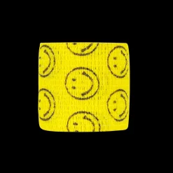 2" Yellow Smiley Vet Wrap by PetStore.Direct